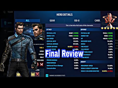 Winter Soldier Final Review | 0% Pierce Damage & No Ctp Knull Clear Showcase - Marvel Future Fight