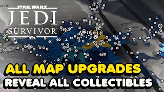 How To Unlock All Map Upgrades In Star Wars Jedi: Survivor (Reveal All Collectible Locations)