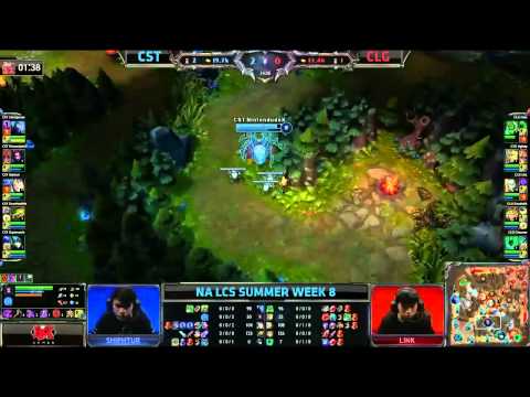 DoubleLift Ezreal  Blue buff steal | Coast vs CLG | NA LCS