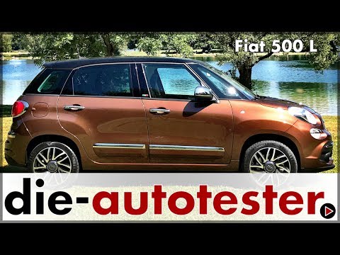 Fiat 500L 2018 - Test & Driving Report with the Italian Minivan | Car | German