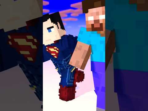 Insane Herobrine vs Superman Chase - EPIC Minecraft Animation!