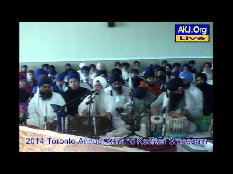 080 Toronto July 2014 Smaagam - Friday Morning Keertan - G. Gurdev Singh Jee Australia
