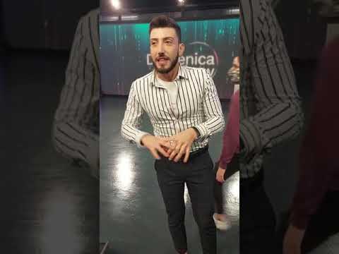 Il saluto di Nicholas Quatti in vista della prima puntata di Domenica Show (Lazio Tv)