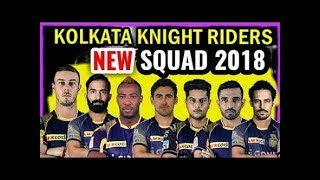 KKR IPL 2018 Squad \\ Vivo IPL 2018