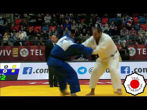 Judo Mens - Rafael Silva vs. Guram Tushishvili - O100 Grand Slam Tel Aviv 2022