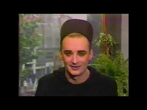 BOY GEORGE Very funny interview 1987 CBS This Morning