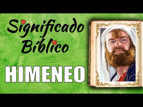Himeneo Significado Bíblico | ¿Qué Significa Himeneo en la Biblia? 🙏