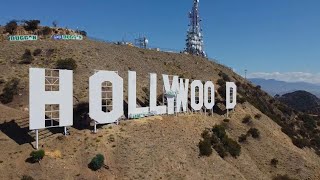 Hollywood sign gets a 100th birthday facelift | AFP