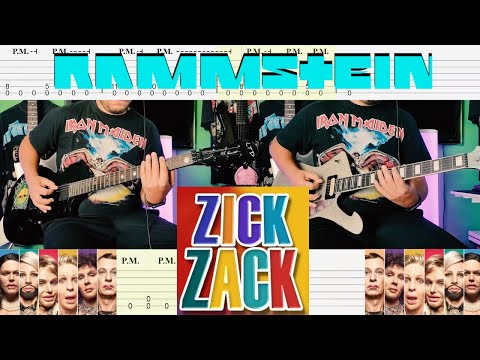 Rammstein - Zick Zack |Guitar Cover| |Tab|