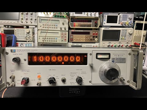 #257 HP 5245M Frequency Counter from 1967 - Restore Teardown