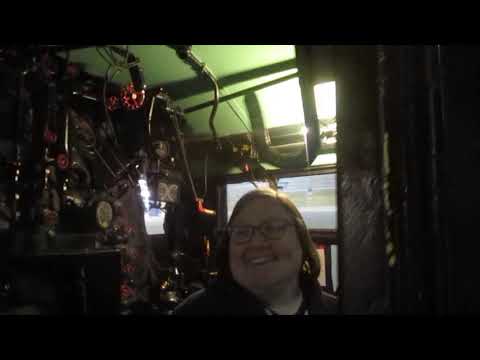 Inside the Big Boy 4017 National Railroad Museum Green Bay, WI 2-14-20