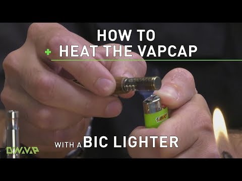 YouTube video about: How to heat up cart with a lighter?