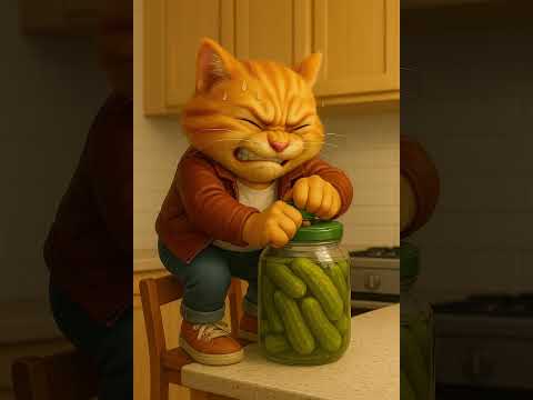 Er-Maio’s Pickle Jar Disaster! 😹🥒