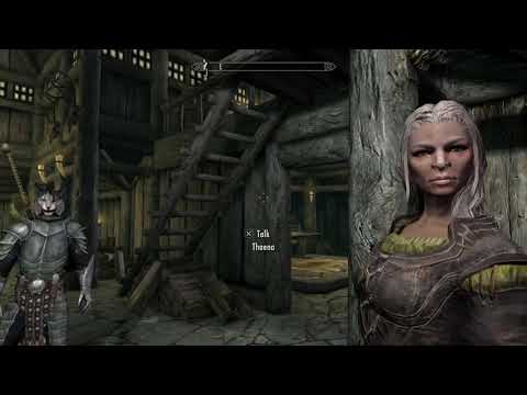 Arriving at Winterhold - Playthrough - Skyrim 2021
