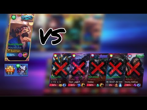 Deadly Ninja! | HAYABUSA | MOBILE LEGENDS