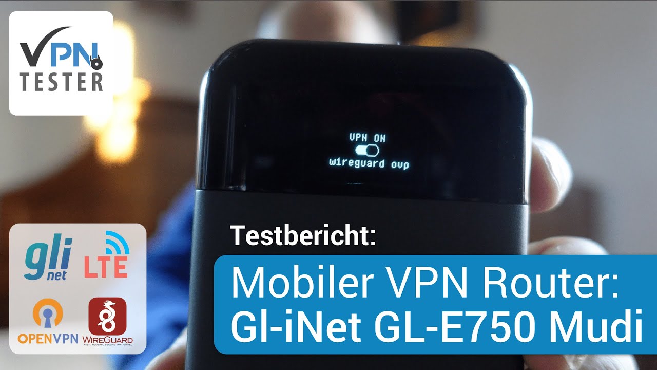 Gl.iNet GL-E750 Mudi - Mobiler LTE VPN Router für alle Fälle 1