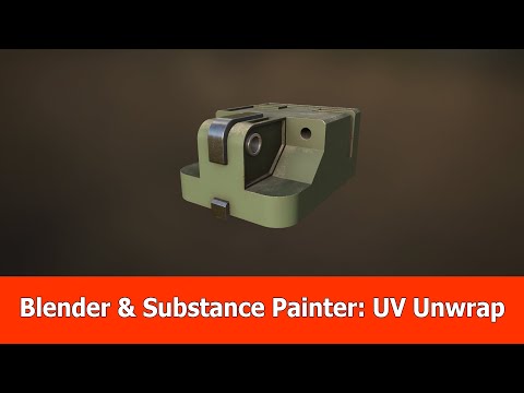 Blender 2.8 to Substance Painter : UV Hard surface - Tutorials, Tips ...