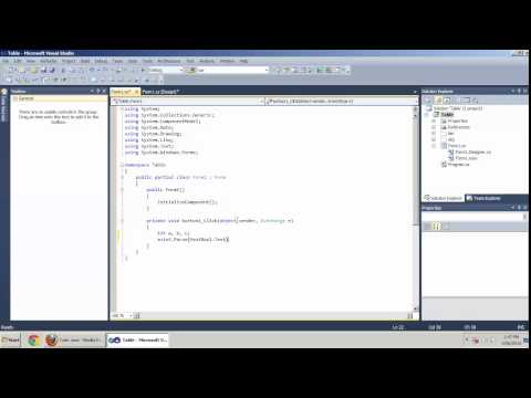 List Out Multiplication Tables in Richtext Box In C Net Windows Application Tamil