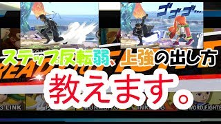 【スマブラSP】必須テクニック　ステ反転行動と最適操作解説
