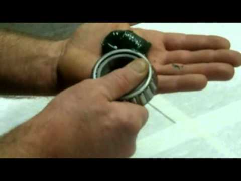 Hand Packing a Bearing