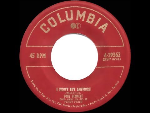 1951 HITS ARCHIVE: I Won’t Cry Anymore - Tony Bennett