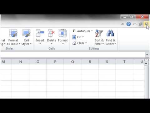Excel 2010 VBA Tutorial 40   Events   Workbook Close