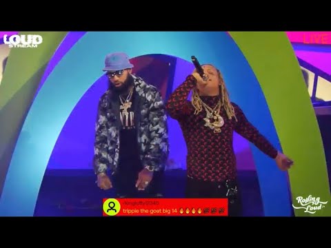 So Stressed - Trippie Redd feat Yung LB - Rolling Loud 2020 (Live performance)