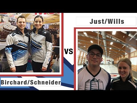 Birchard/Schneider vs Just/Wills Round Robin Qualico Mixed Doubles Classic 2019