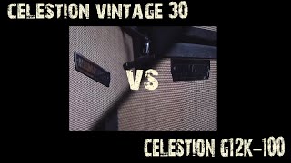 Video thumbnail for BouGear - Celestion Vintage 30 (UK) VS G12K-100 by BouGear