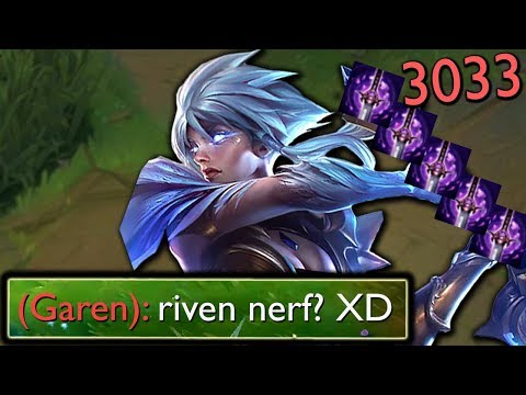 3000 DAMAGE RIVEN COMBO