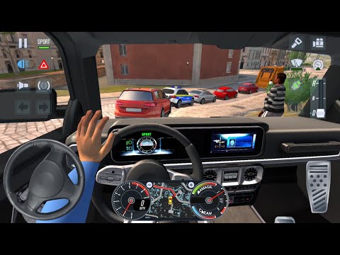 4X4 CARS CLASSIC UBER DRIVER 🚖👮‍♂️ City Car Driving Games Android iOS - Taxi Sim 2020 Gameplay