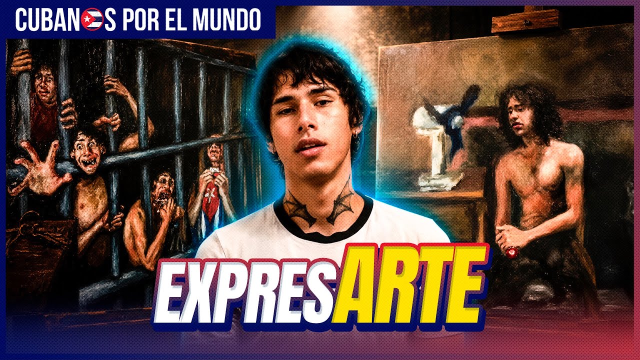 Joven pintor cubano desafía a la dictadura desde su taller en Cuba