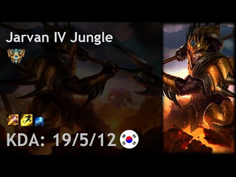 Jarvan IV Jungle vs Lee Sin - KR Challenger Patch 7.11