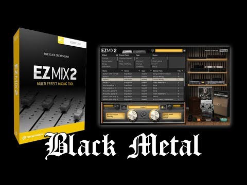 Toontrack EZmix 2 - Black Metal