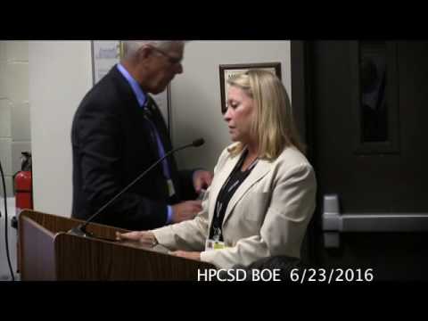 HPCSD Board of Education 6/23/2016