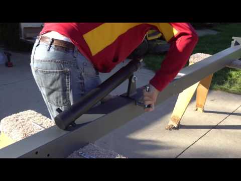 Goaliath Basketball Hoop Install - Part 2 - The Hoop