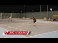 Tennis Men Highlights | Cyprus Universities Championship 2023-2024 | UNIC vs UCY