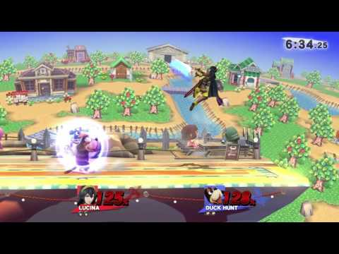 12/7/16 - Friendly 7 - me (Lucina) vs Fox (Duck Hunt)
