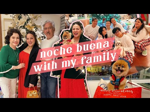 MY NOCHE BUENA W/ FAMILY! (KC’s reunion w/ the Gamboa-Sottos & Cuneta-Pangilinans + Unboxing Gifts!)