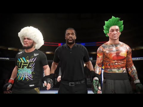 Khabib vs. Goku - EA Sports UFC 4 - Eagle Fights 🦅