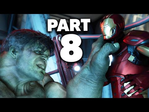 MARVEL'S AVENGERS Gameplay Walkthrough Part 8 - IRON MAN VS HULK (Full Game)