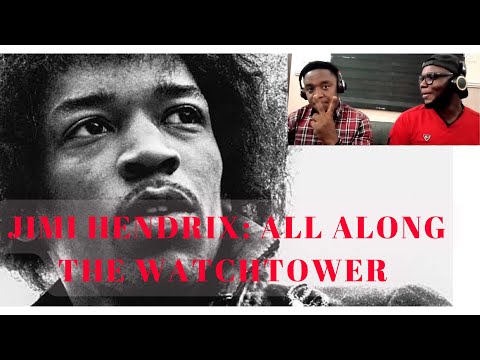 Guitar god !! Amazing Artist : First time Hearing : Jimi Hendrix : All Along the Watchtower