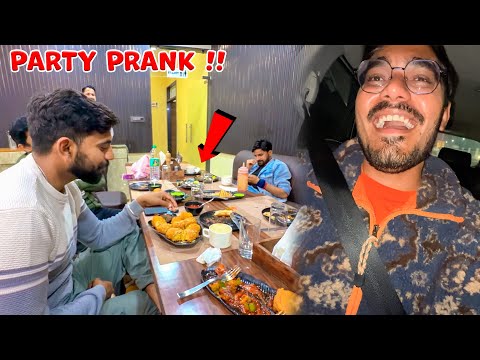 Party Prank On Team Gone Wrong😂 | अमित ने सबकी वाट लगा दी