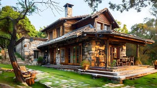 Secluded Bliss: Unveiling the Beauty of Hillside & Lakeside Mediterranean Rustic Cabins 2024 Designs
