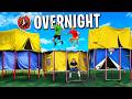 Overnight In 6 Micro Trampoline Houses
