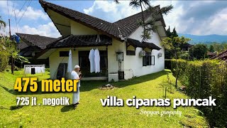 DI JUAL MURAH VILLA CIPANAS PUNCAK !! DI BAWAH HARGA NJOP BANGET …. Siapa cepat dia dapat