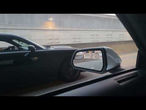 Dodge Challenger R/T vs Ecoboost Mustang part one dig