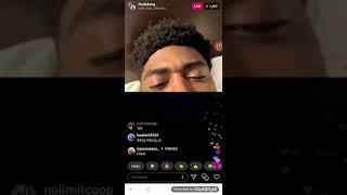 Fredo bang lose his mind after thug on his live acting gangsta and being disrespectful
