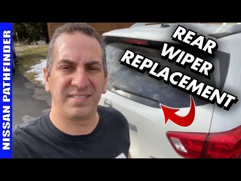 Nissan Pathfinder Rear Wiper Replacement 2013-2020