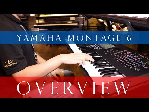 Yamaha Montage 6 Synthesizer Great Condition image 13
